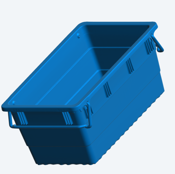 SA100 – Commercial Fish Tub with Wire Handles