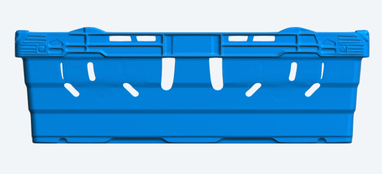 SA102 – Commercial Bale Crate – Stackable – UNPAINTED
