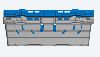 SA102 – Commercial Bale Crate – Stackable – UNPAINTED