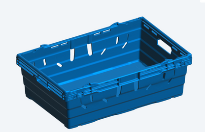 SA102 – Commercial Bale Crate – Stackable – UNPAINTED