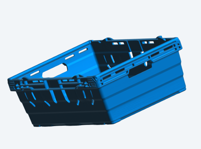 SA102 – Commercial Bale Crate – Stackable – UNPAINTED
