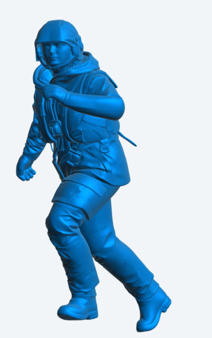 R10 – Modern RNLI Lifeboat Crew – Action Pose Unpainted