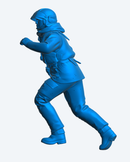 R10 – Modern RNLI Lifeboat Crew – Action Pose Unpainted