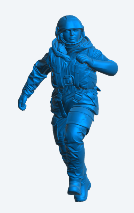 R10 – Modern RNLI Lifeboat Crew – Action Pose Unpainted