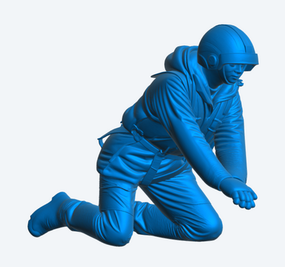 R11 – Female RNLI Lifeboat Crew Performing CPR Unpainted part of a set