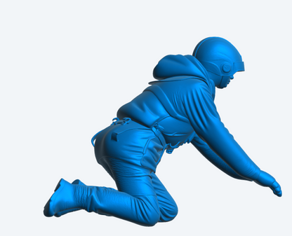 R11 – Female RNLI Lifeboat Crew Performing CPR Unpainted part of a set