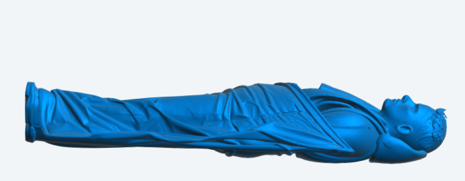 R13 – Rescued Casualty in Lifejacket with Thermal Blanket Unpainted