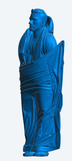 R13 – Rescued Casualty in Lifejacket with Thermal Blanket Unpainted