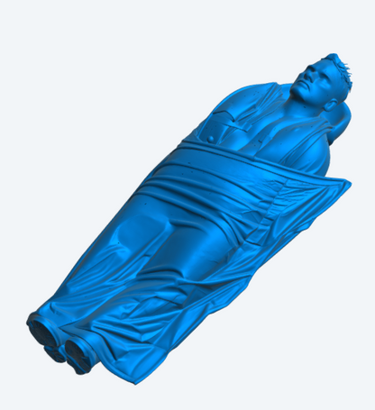 R13 – Rescued Casualty in Lifejacket with Thermal Blanket Unpainted