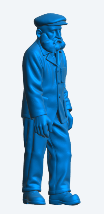 TG117 – Early 20th Century Deck Worker Unpainted