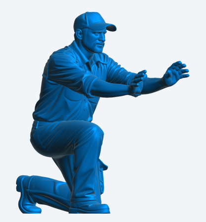 M95 – Kneeling Construction Mechanic Unpainted