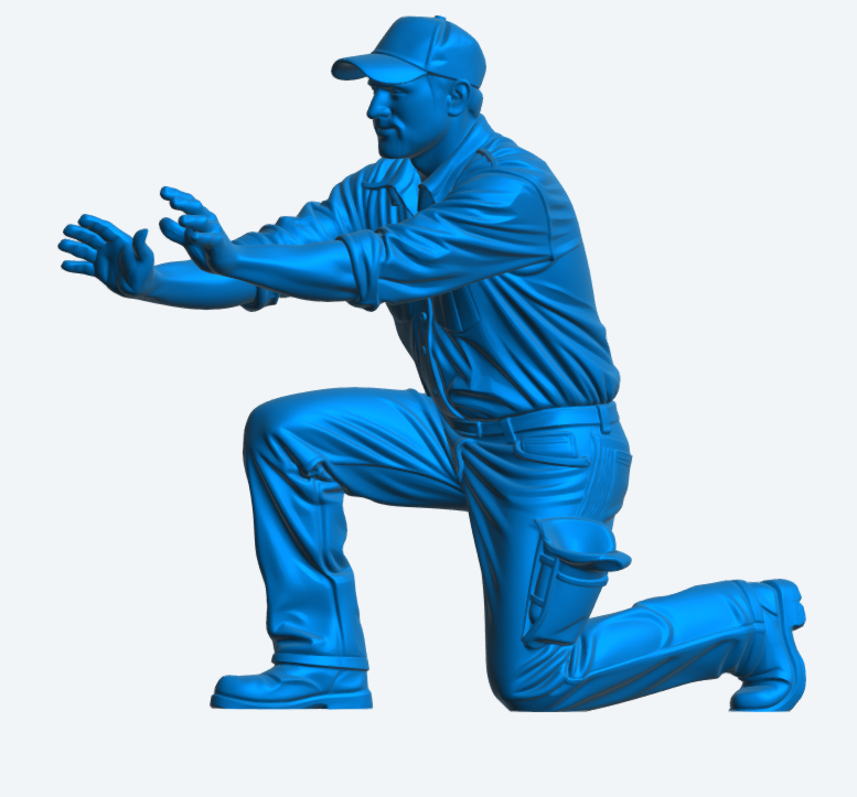 M95 – Kneeling Construction Mechanic Unpainted