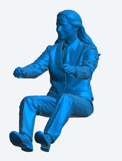 C9 Female Bus or Chauffeur Driver Figure – Uniformed Unpainted