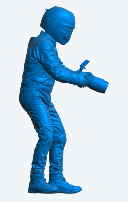 C36 WEC GT Pit Crew – Refuelling Technician Figure Unpainted