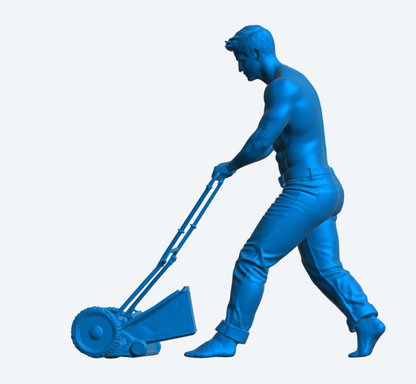 M106 Gardner Figur – Klassischer Gärtner / Platzwart unbemalt