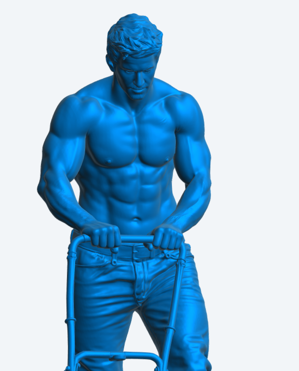 M106 Gardner Figur – Klassischer Gärtner / Platzwart unbemalt