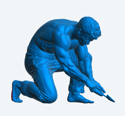 M108 Gardner Figure – Groundsman at Work Unpainted
