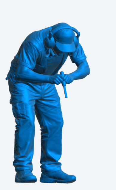 C62 Modern WRC Mechanic – Engine Bay Service Pose, Unpainted