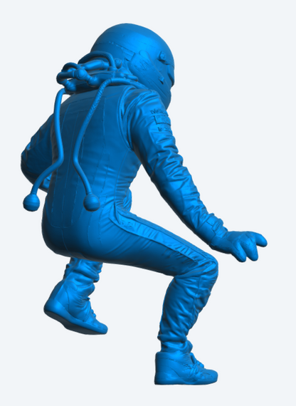 C38 WEC GT Race Driver – Climbing Into Car Pose Unpainted