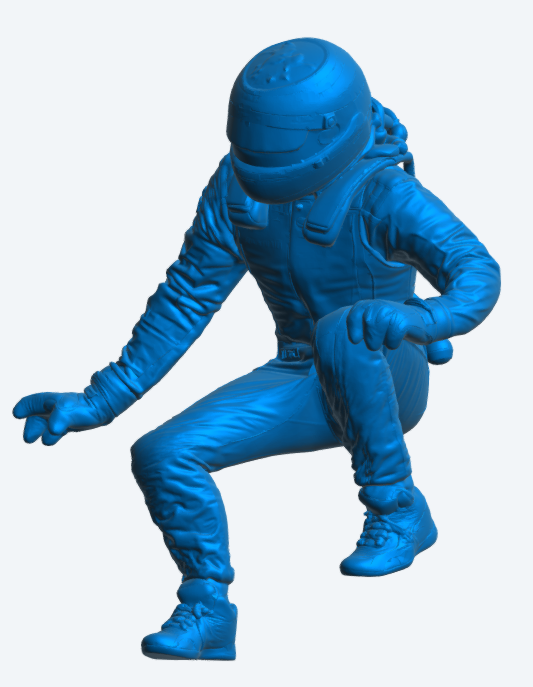 C38 WEC GT Race Driver – Climbing Into Car Pose Unpainted