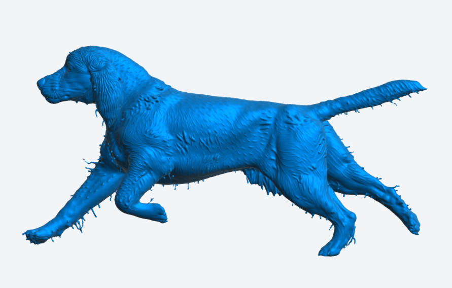 L13 Muddy Spaniel Gun Dog Figure – Working Gundog Miniature for Dioramas & Displays Unpainted