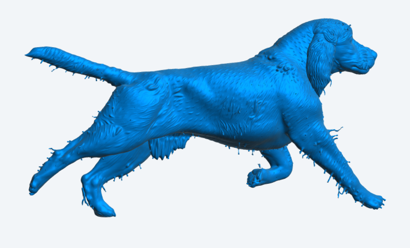 L13 Muddy Spaniel Gun Dog Figure – Working Gundog Miniature for Dioramas & Displays Unpainted