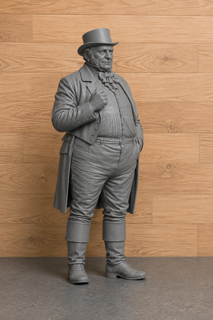M125 John Bull – British Cartoon Character Scale Model Figure