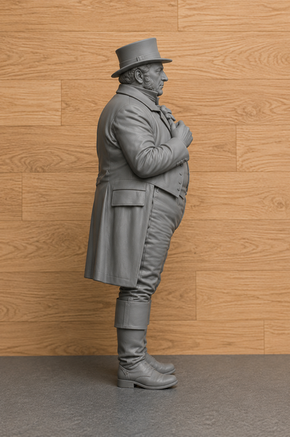 M125 John Bull – British Cartoon Character Scale Model Figure