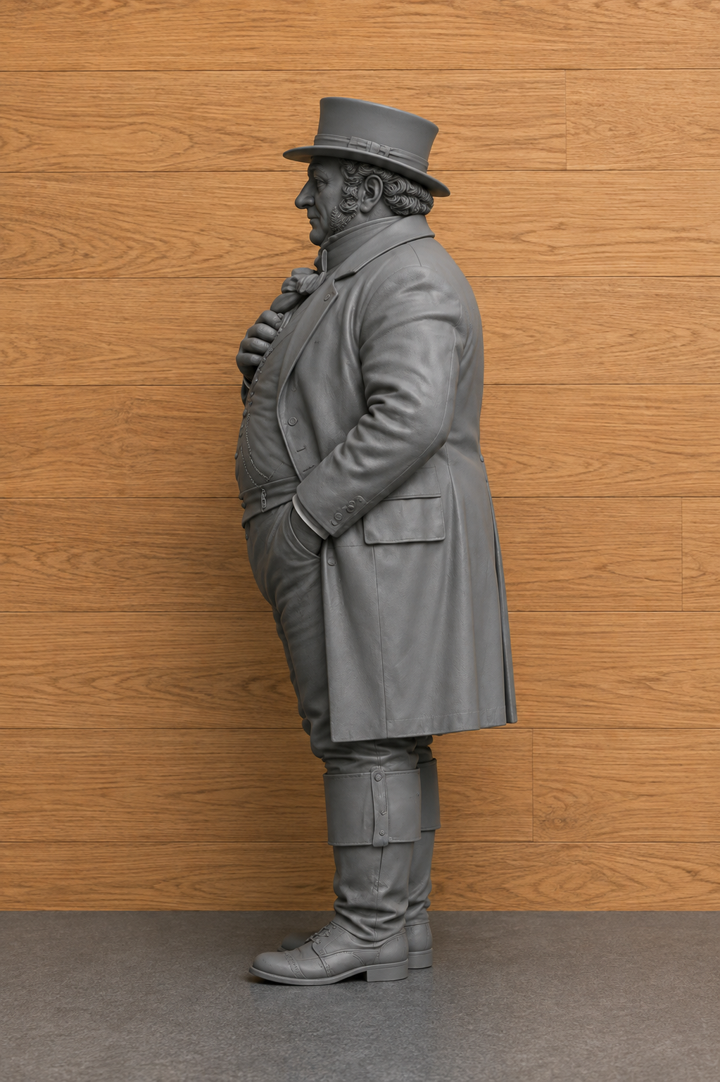 M125 John Bull – British Cartoon Character Scale Model Figure