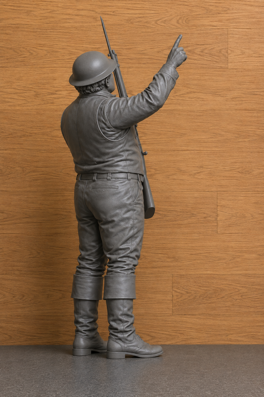M126 John Bull Fights the Blitz – WWII British Scale Model Figure
