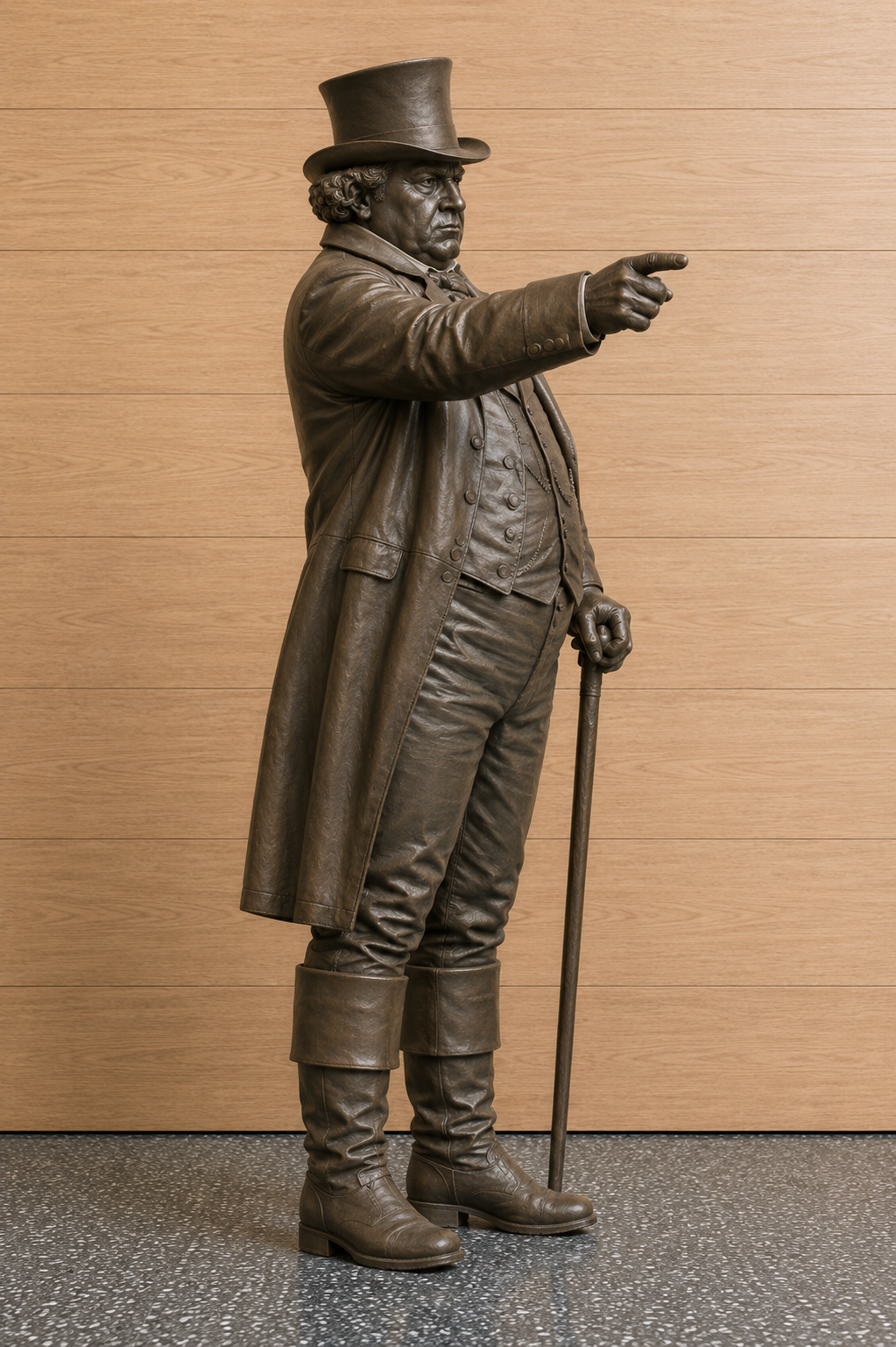 Jäger Hobby M127 John Bull Who’s Absent? WWI British Recruiting Poster Scale Model Figure