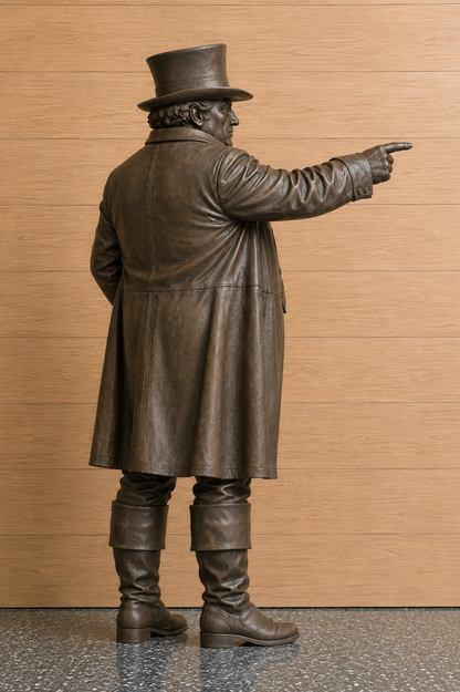 Jäger Hobby M127 John Bull Who’s Absent? WWI British Recruiting Poster Scale Model Figure