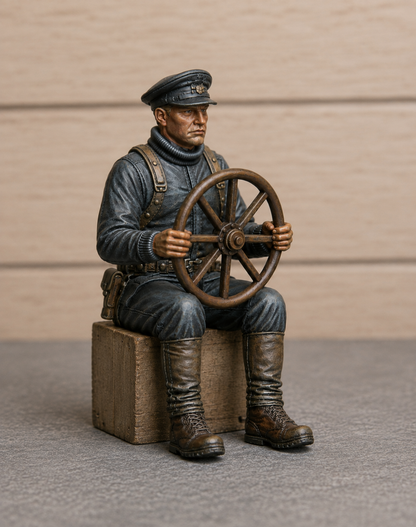 TG113 1940er Jahre Arbeiter – Entlassungsanzug, Hände in Hosentaschen UNBEMALT