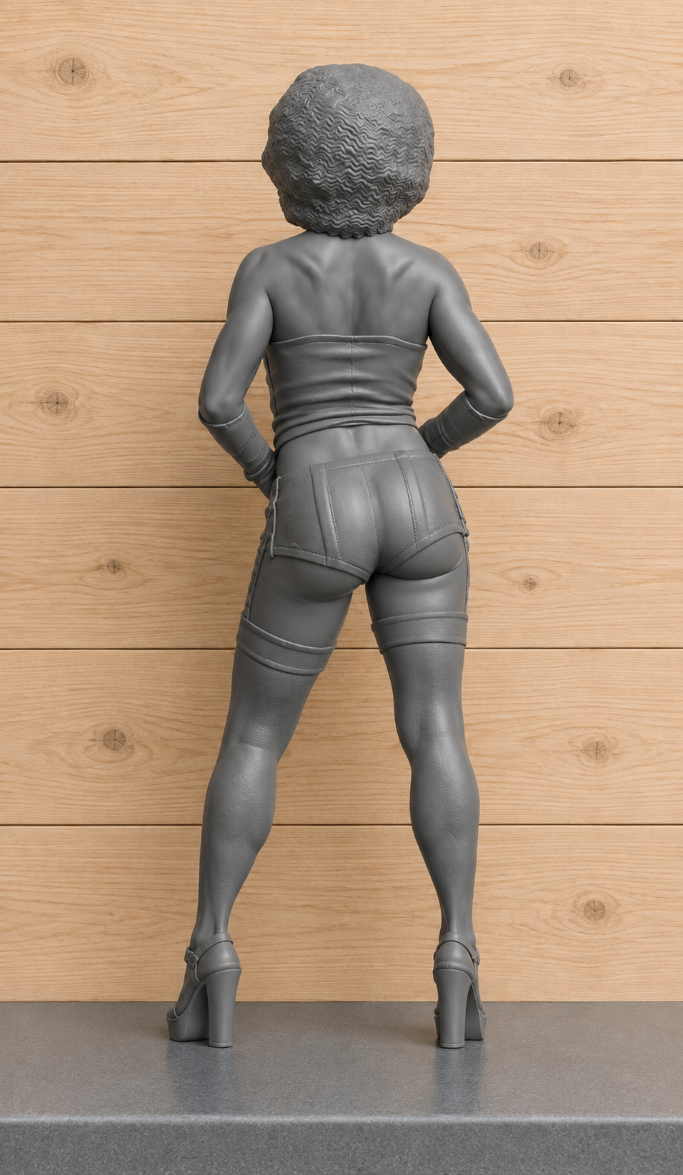 W84 Dr Frank – Rocky Horror Inspired Unpainted Scale Model Figure Multi Scale up to 1/8 220mm