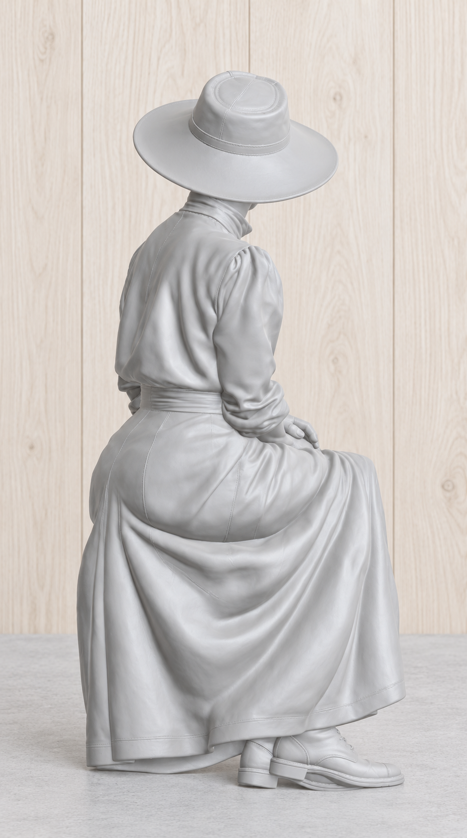 TG137 Katharine Hepburn as Rose – African Queen Inspired Multi Scale Model Boat Figure Unpainted