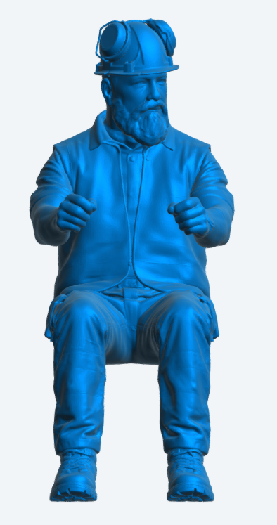 C14 Plant & HGV Driver Figure – Safety Equipment Unpainted