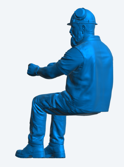 C14 Plant & HGV Driver Figure – Safety Equipment Unpainted