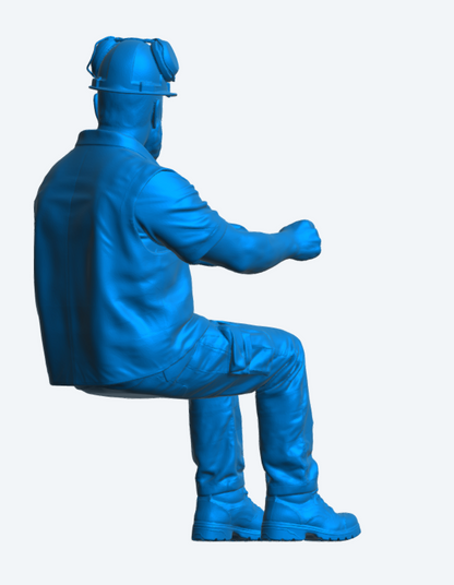 C14 Plant & HGV Driver Figure – Safety Equipment Unpainted