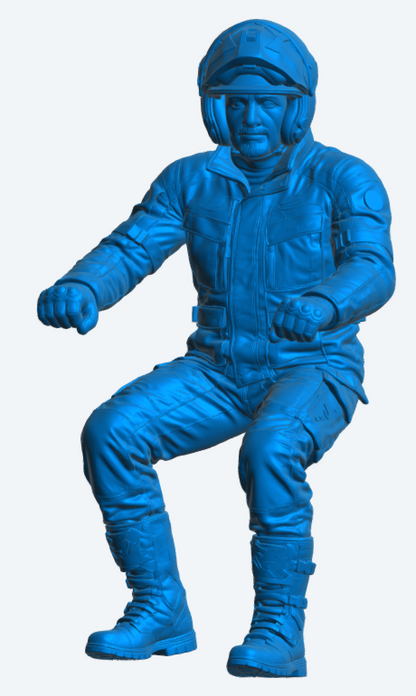 New Scale Model Figures - 24 July - 1/12 Multi Scale Bikers and Motorcyclist