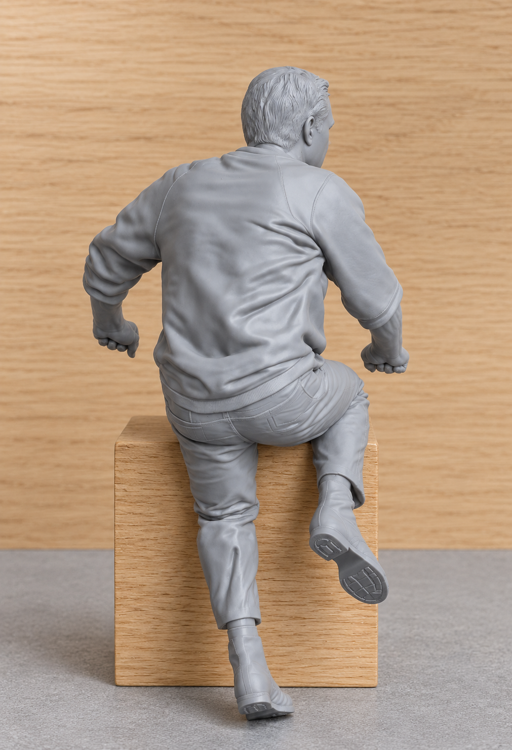 B54 Steve McQueen Motorcycle Figure – The Great Escape Unpainted, Multiple Scales