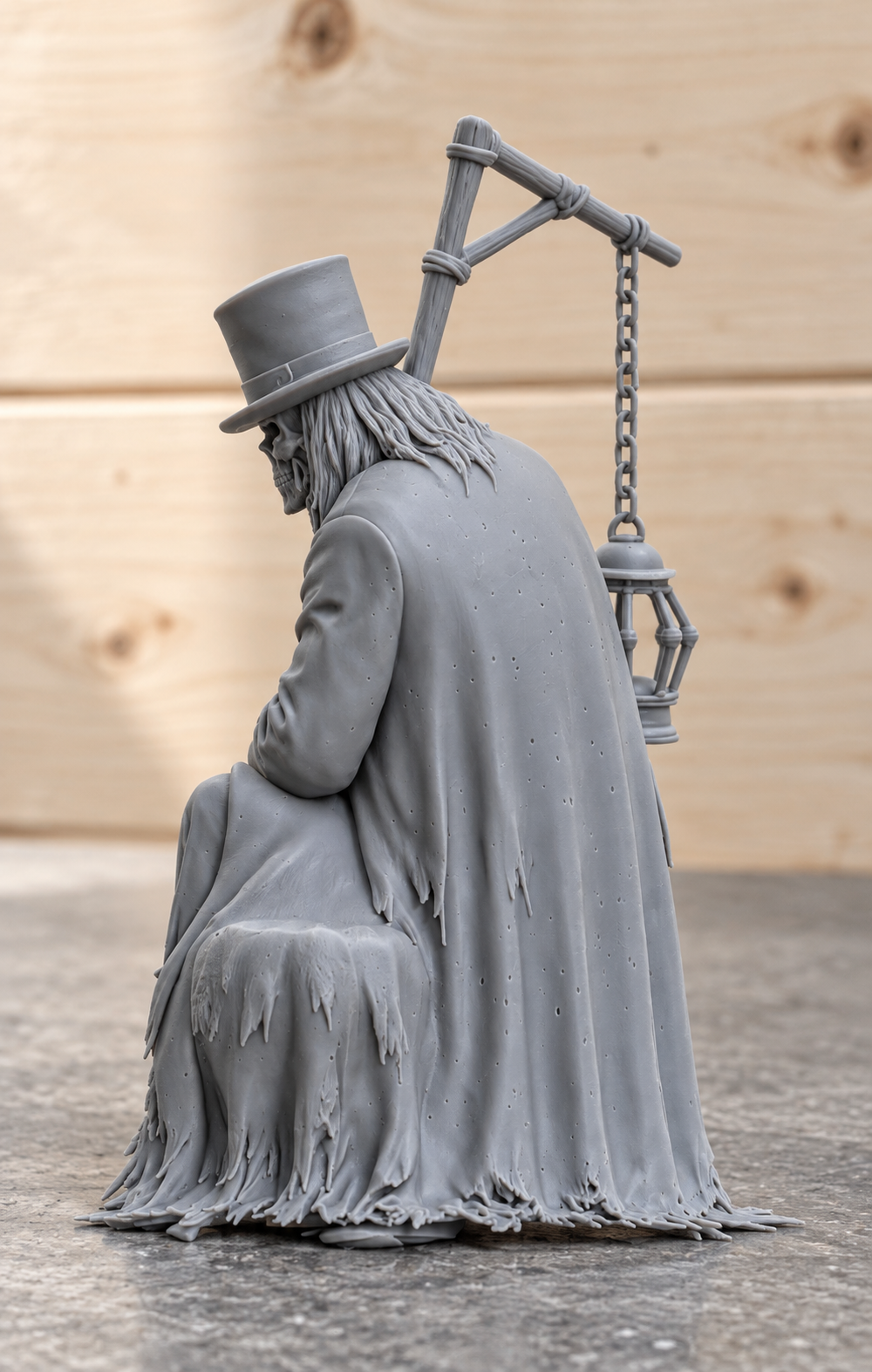 K7 – THE HAUNTING: WE’RE THERE FOR YOU Unpainted Multi-Scale Resin Horror Figure