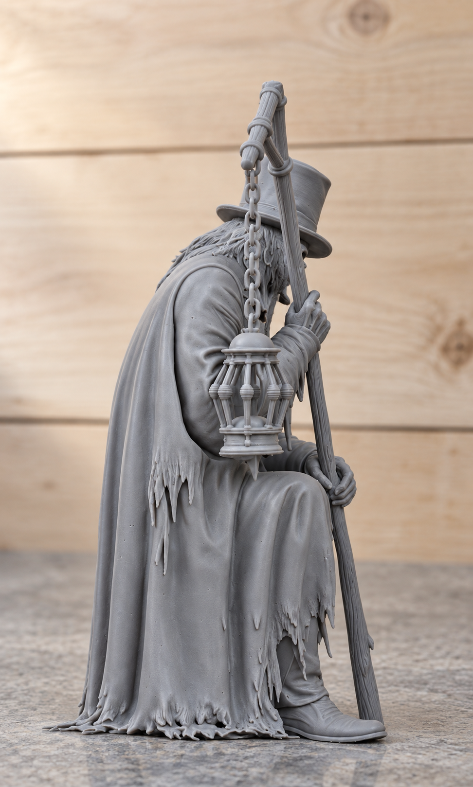 K7 – THE HAUNTING: WE’RE THERE FOR YOU Unpainted Multi-Scale Resin Horror Figure