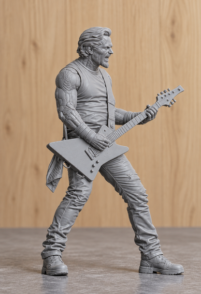 K13 – METAL-IKA Unpainted Multi-Scale Resin Sci-Fi / Heavy Metal Figure