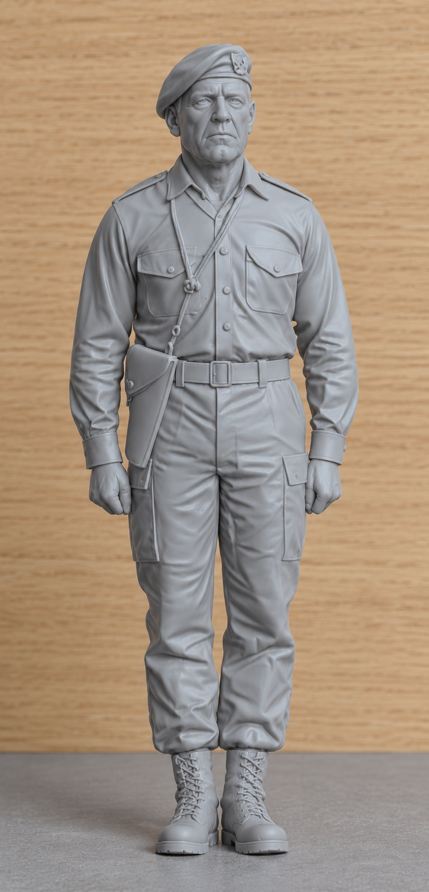 SWG3 RSM Sandy Young Parade Ground – The Wild Geese Inspired Unpainted Figure