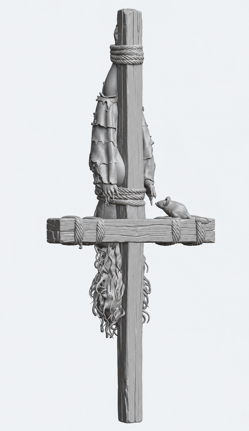 K2 – JOLENE – VENGEANCE Undead Country Horror – Unpainted Multi-Scale Resin Figure
