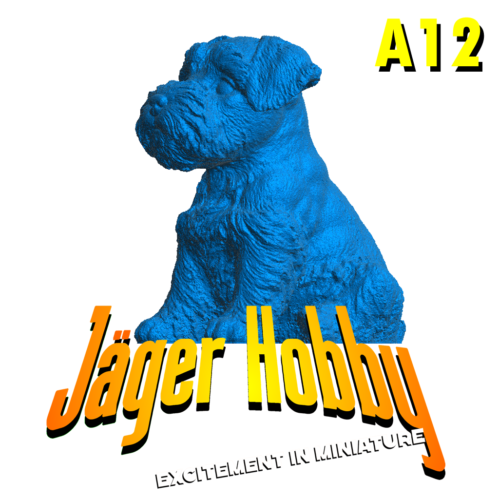 A12 Scale Model Terrier for RC Boats, Trucks & Dioramas