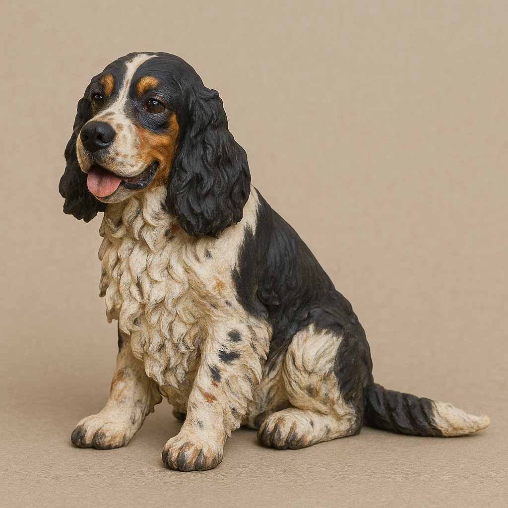 A17 Scale Model English Cocker Spaniel – Lifelike & Full of Character