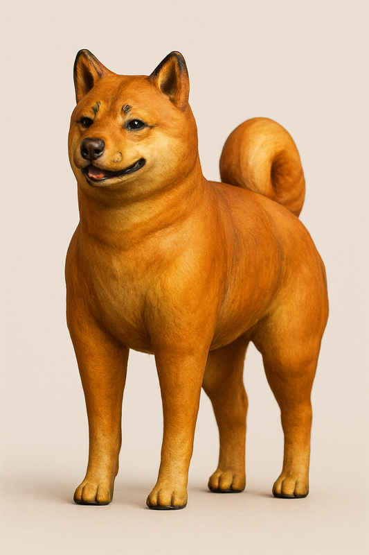 Jager Hobby A29 — Shiba Inu Scale Model Dog Figure