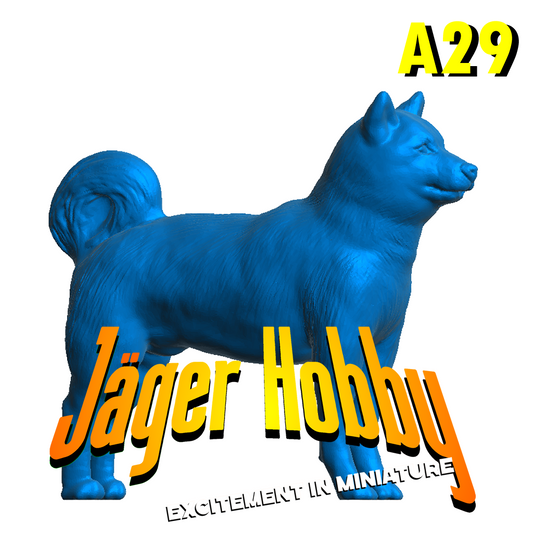 A29 Curly Tail – Highly Detailed Scale Model Figure by Jager Hobby