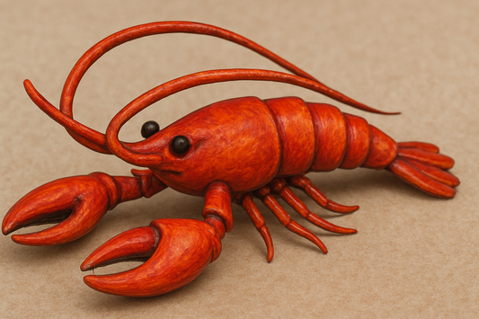 Super Detailed Lobster Models for RC Boats & Dioramas